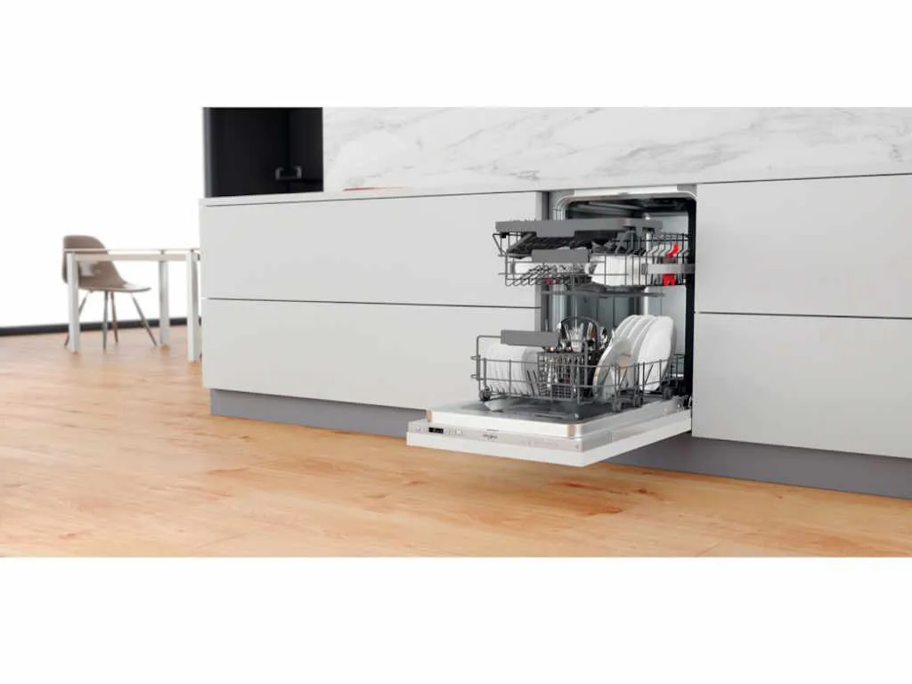 Whirlpool Sudomašina WHIRLPOOL WSIC 3M27 C/ugradna/E/10 kompleta/55,5x44,8x82/srebrna Slika 1